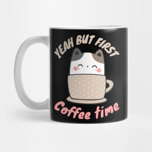 Cute Coffee Cat Mug